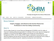 Tablet Screenshot of fvshrm.org